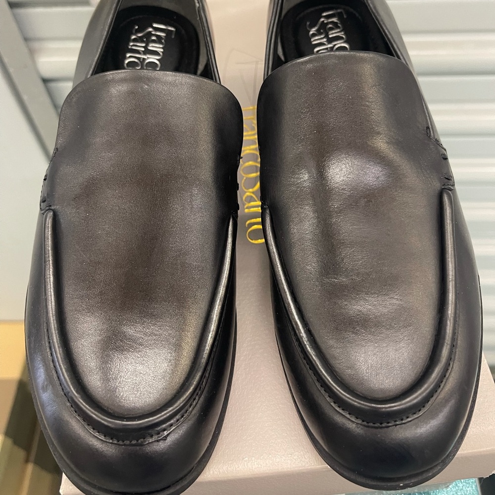 Brand new in box Franco Sarto black leather loafers